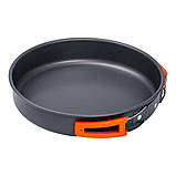 Набір туристичного посуду 3 предмети 21/18/22 см, фото 7