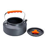 Набір туристичного посуду 3 предмети 16,5/14,5/17,5 см, фото 8