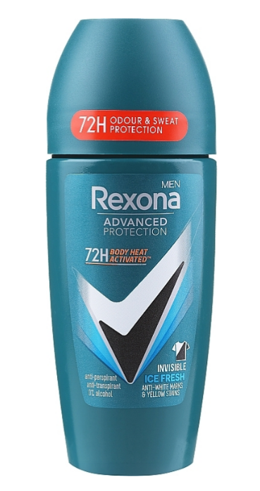 Дезодорант роликовий Rexona Advanced Protection для чоловіків "Ice Fresh" 50мл