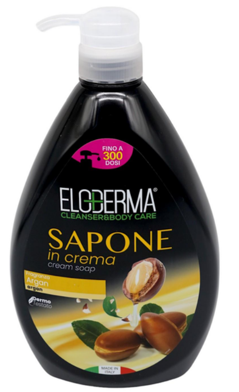 Крем-мило антибактеріальне Eloderma Арган, 1 л, фото 1