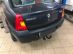 Фаркоп Renault Logan седан 2004-2012 (Рено Дачія Логан) польський