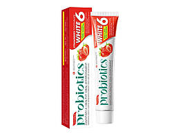 Відбілювальна зубна паста з пробіотиками Sadoer Полуниця, 100 г