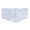 Набір склянок для віскі 6 штук по 310 мл прозорий HP4166, фото 3
