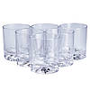 Набір склянок скляний 6 шт по 250 мл прозорий прозорий HP556, фото 3