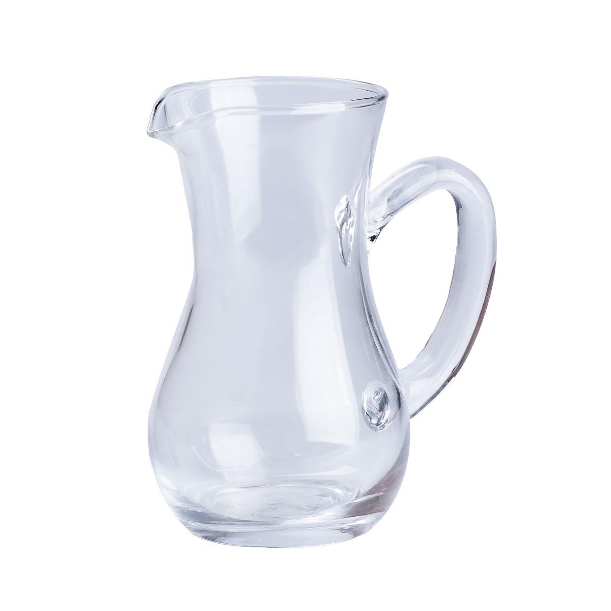 Глечик для напоїв фігурний 300 мл прозорий HP573, фото 1