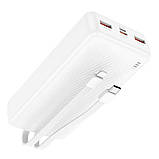 Універсальна Мобільна Батарея Power Bank Borofone BJ57A Graceful 22.5W+PD20W with cable 20000 mAh Колір Чорний, фото 8