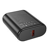 Універсальна Мобільна Батарея Power Bank Hoco Q3 Pro 22.5W+PD20W 10000 mAh Колір Чорний, фото 8