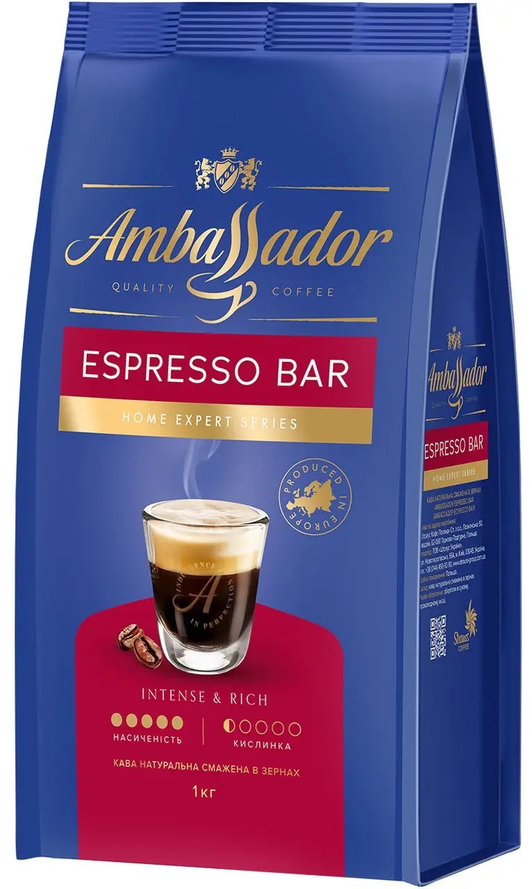 Кава зернова Ambassador Espresso Bar 1000 г