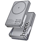 Універсальна Мобільна Батарея Power Bank Hoco Q36A Sunlight PD20W magnetic suction+holder 10000mAh Колір, фото 3