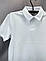 Чоловіча футболка з коміром Поло 2XL Білий, фото 3