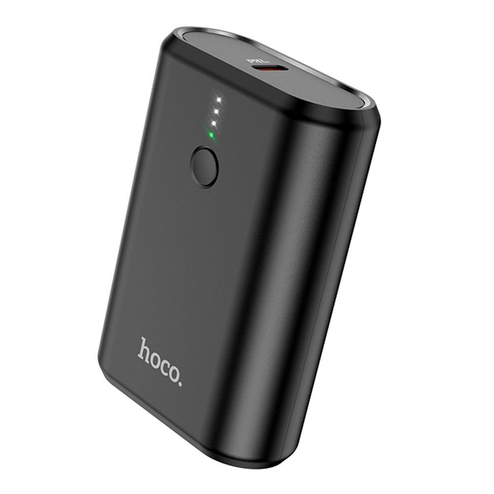 Універсальна Мобільна Батарея Power Bank Hoco Q3 18W+PD20W 10000 mAh Колір Чорний