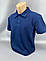 Чоловіча футболка з коміром Поло L Синій, фото 4