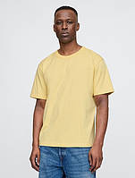 Футболка чоловіча Altitudine Італія базова однотонна без принта св.жовта (lt yellow)