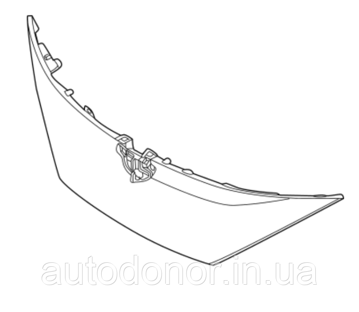 Решітка переднього радіатора W/Surround View Nissan Ariya (22-) 62310-5MP0A