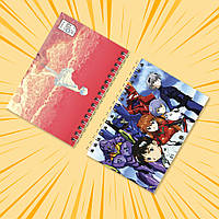 Блокнот на пружині в клітинку 48 арк. Evangelion / Євангеліон