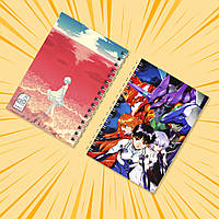 Блокнот на пружині в клітинку 48 арк. Evangelion / Євангеліон 007