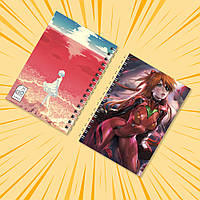 Блокнот на пружині в клітинку 48 арк. Evangelion / Євангеліон 013