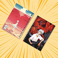 Блокнот на пружині в клітинку 48 арк. Evangelion / Євангеліон 014