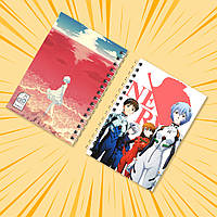 Блокнот на пружині в клітинку 48 арк. Evangelion / Євангеліон 016