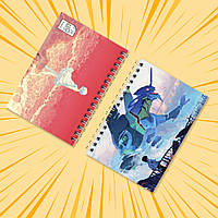 Блокнот на пружині в клітинку 48 арк. Evangelion / Євангеліон 017