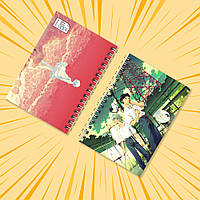 Блокнот на пружині в клітинку 48 арк. Evangelion / Євангеліон 018