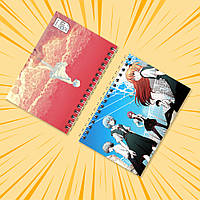 Блокнот на пружині в клітинку 48 арк. Evangelion / Євангеліон 019