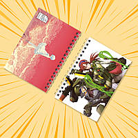 Блокнот на пружині в клітинку 48 арк. Evangelion / Євангеліон 020