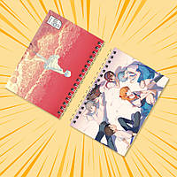 Блокнот на пружині в клітинку 48 арк. Evangelion / Євангеліон 021