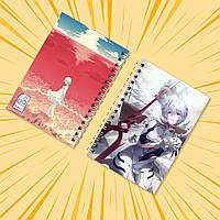 Блокнот на пружині в клітинку 48 арк. Evangelion / Євангеліон 023