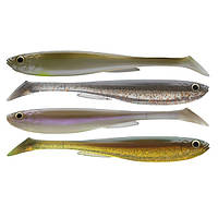 Силікон Daiwa Prorex Slim Shady 105mm 8.0g 4pcs #Color Mix 1 Nature Set