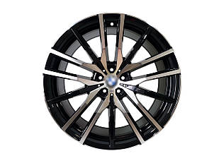R21 Chrome Black ( різноширокі ) на BMW X5 F15 2013-2018 року
