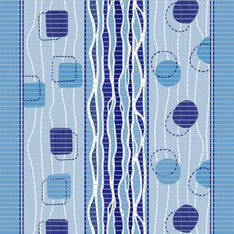 Килимок-доріжка для кухні, коридору, ванної кімнати, ширина 65 см