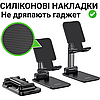 Підставка для телефона настільна складна універсальна універсальна тримач смартфона на стіл Hoco, фото 5