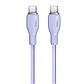 Кабель Type-C на Type-C Baseus Pudding Series Fast Chargingf Data Cable (1.2m, 100W, 5A, 480 Mbps). Purple, фото 2