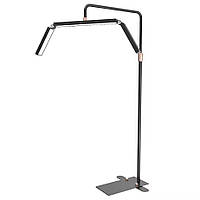 Підлогова безтіньова лампа HD-M9x (86см, 40Вт) для освітлення з тримачем для телефону
