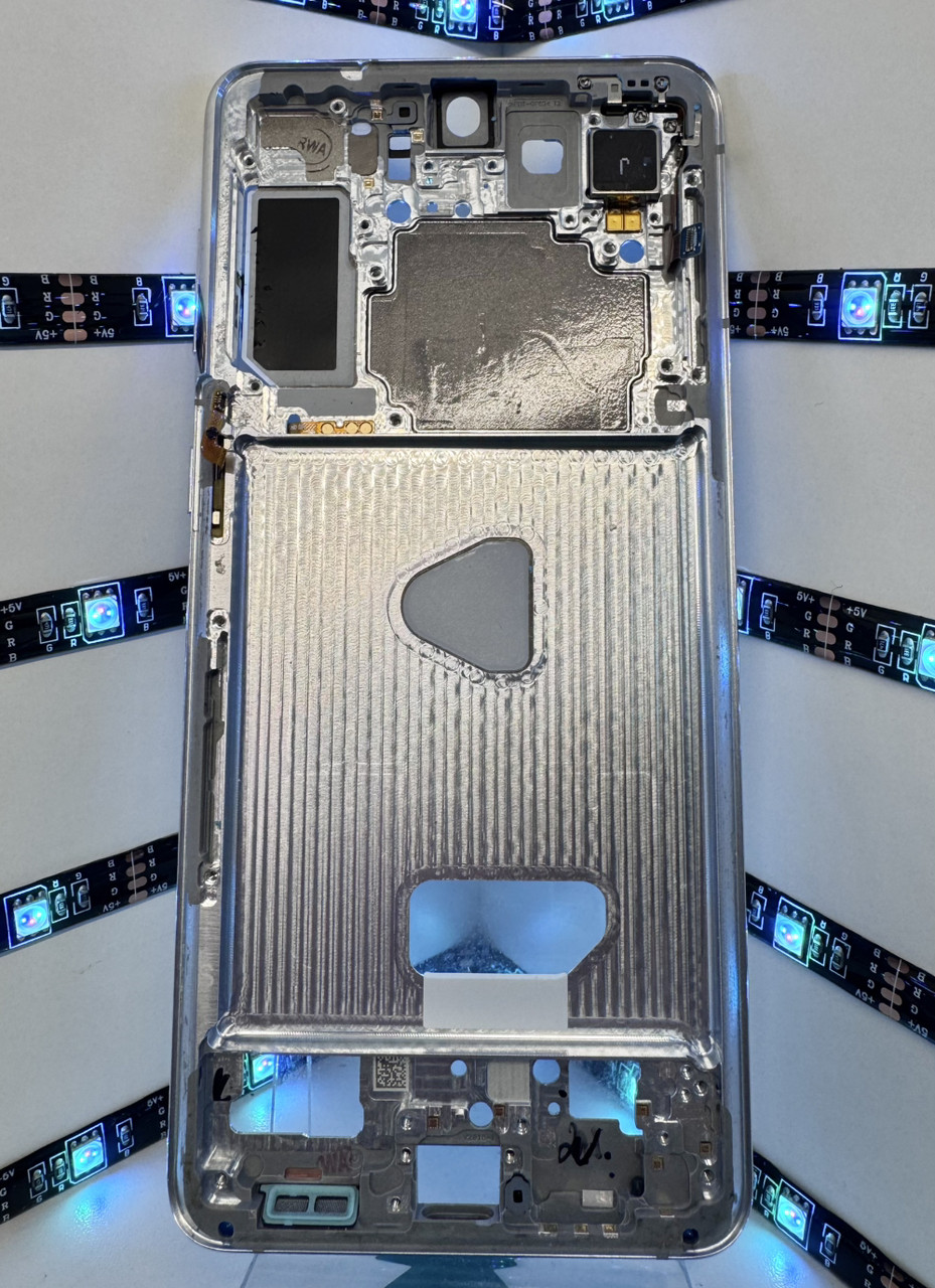 Рамка дисплея (середня частина) Samsung S21 Plus (SM-G996) Silver