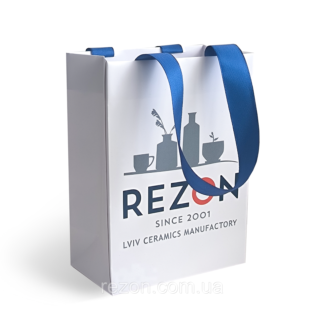 Пакет паперовий брендований Rezon 160*220*90 мм