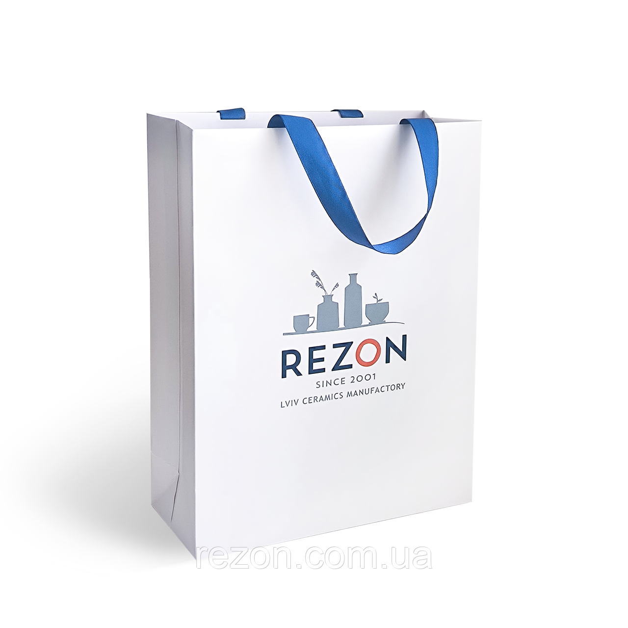 Пакет паперовий брендований Rezon 1300*400*120 мм