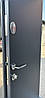 Вхідні двері Блейд Метал-МДФ сіра, вулиця, фото 4