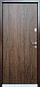 Вхідні двері Блейд Метал-МДФ Коричнева, вулиця, фото 2