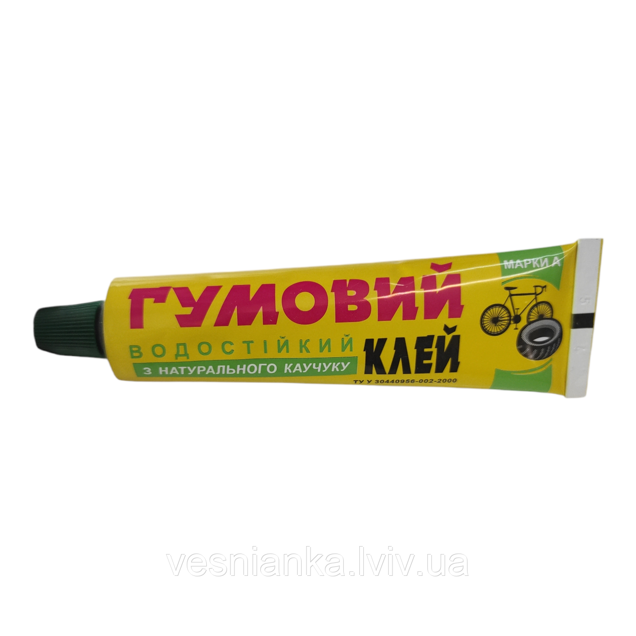 Суперклей "Гумовий" водостійкий, тюбик 40 мл.