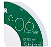 Диск алмазний вiдрiзний Distar Shine 1A1R 125x0,6x22,23 Shine, фото 6