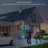 Ip 4G камера 6 Мп бездротова вулична поворотна 2 незалежні об'єктиви Відеокамера із сім-картою, фото 3