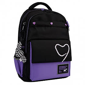 Рюкзак шкільний YES TS-48 Purple Hearts
