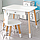 Дитячий столик і стільчик корона білий. Столик із шухлядою для олівців і розмальовок 66928, фото 8