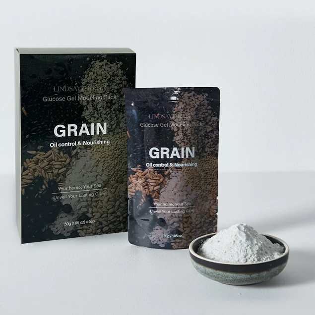 Маска альгінатна з натуральними зернами Lindsay Re:natural Modeling Mask Grain 30 г.