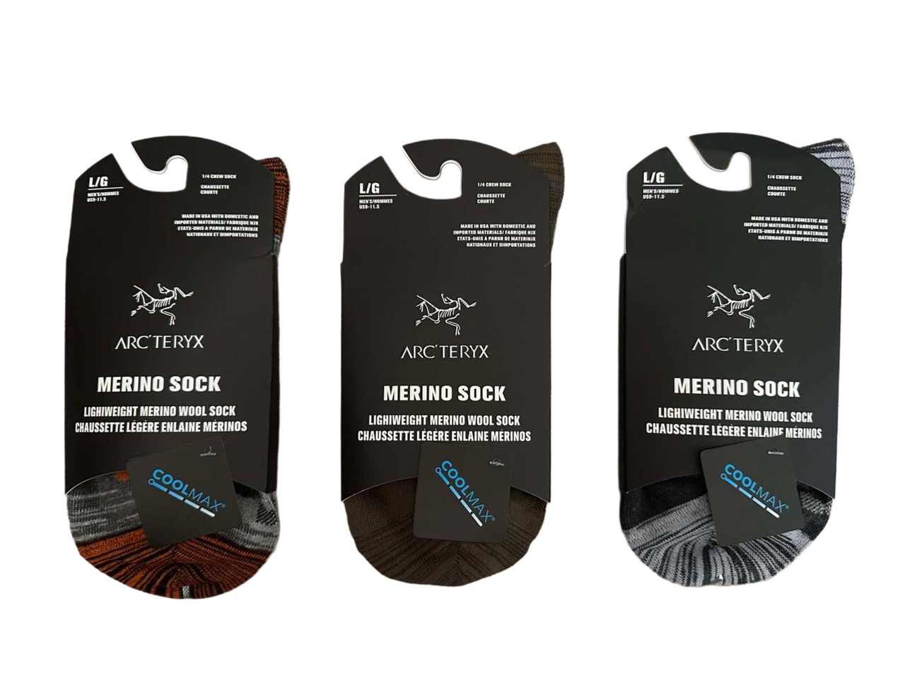 Шкарпетки літні Arcteryx Coolmax