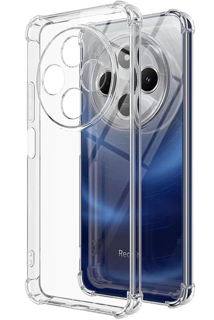 Силіконовий чохол Shockproof для Xiaomi Redmi 14C / A4 5G / Poco C75 / Poco M7 5G (закрита камера)