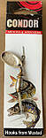 Блешня оберталка (вертушка) Condor з сердечником 4 г / 67 мм, фото 3