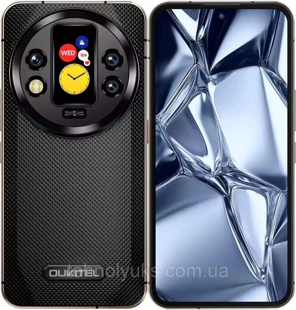 Смартфон OUKITEL WP200 Pro 5G 24/1TB Black, NFC, IP69K, 108+2+0,3/32Мп, AMOLED 6,7", Dimensity 8200, 8800мАh, фото 1